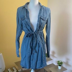 Denim dress